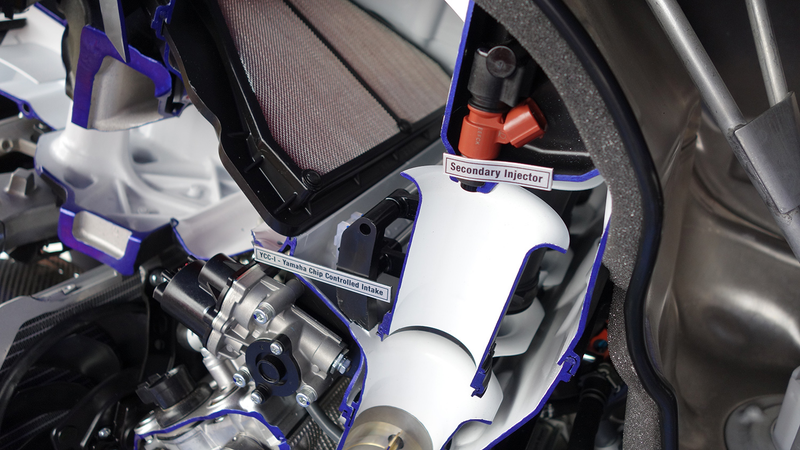 Illustration for article titled Yamaha Sliced An R1 M In Half To Spill Its Guts